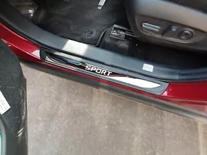 For Nissan Sentra Accessories Door Sills Steel Protector Scuff Plate 2012-2022 - Foto 1 di 12
