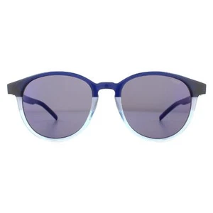 Hugo Por Hugo Boss Gafas de Sol Hg1127/S ZX9 / XT Mate Azul Turquesa Azul Espejo - Imagen 1 de 6