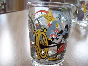 VINTAGE NEW -MCDONALD'S DISNEY 100 YEARS OF MAGIC 25TH ANNNIVERSARY GLASS - Picture 1 of 4
