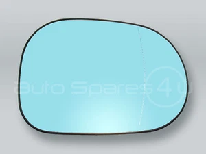 Espejo de puerta con calefacción azul vidrio y respaldo DERECHO se adapta 1998-2001 MB-clase ML W163 - Imagen 1 de 2
