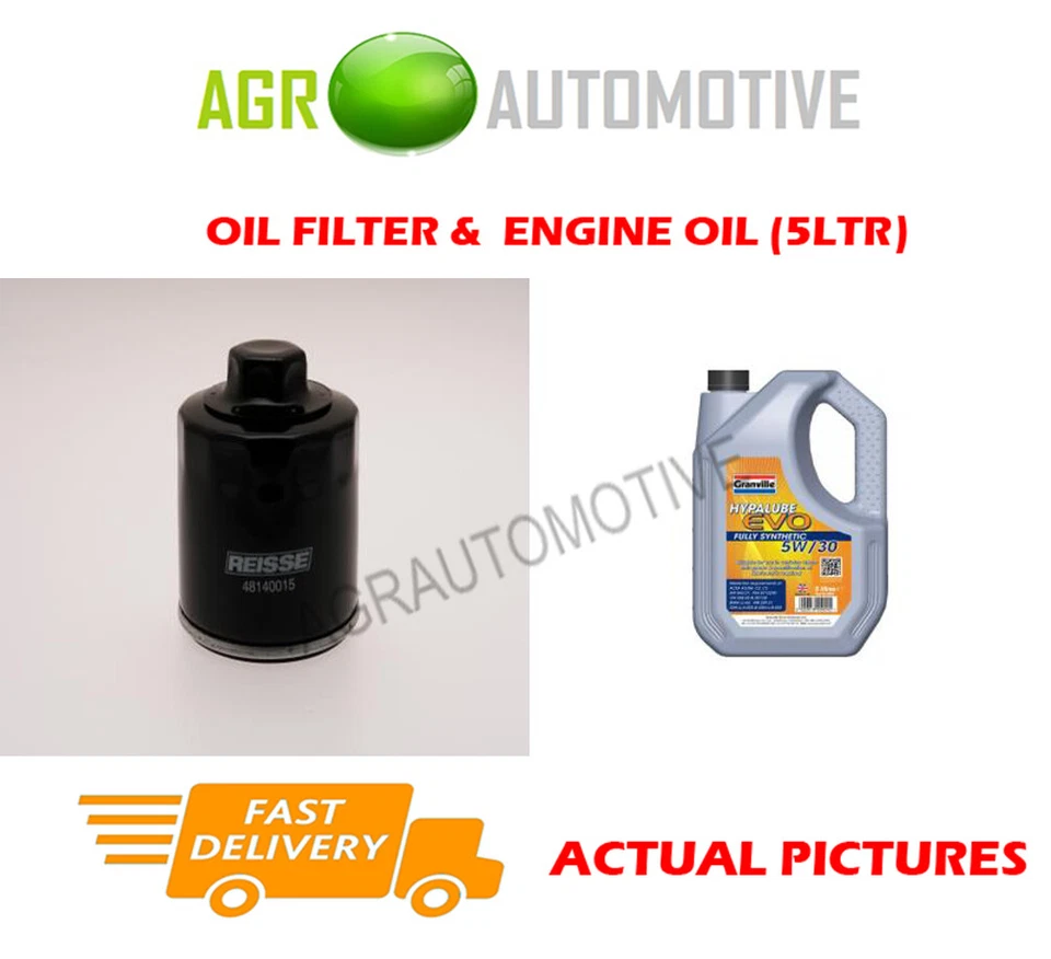 OEM SPEC PETROL OIL FILTER + VL 5W30 ENGINE OIL FOR SEAT IBIZA 1.4 86 2006-09 Foto 1 de 1