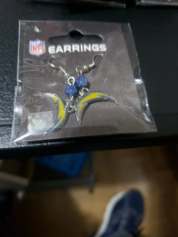 San Diego Chargers Dangle Earrings Cover