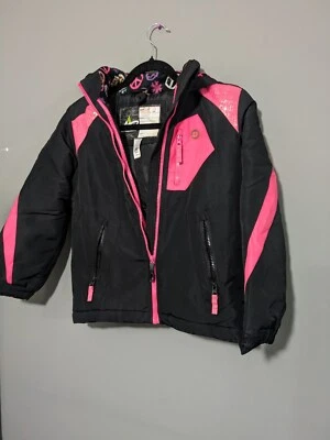 Chaqueta de Nieve de Invierno Athletech NIÑAS Hombros Brillantes Doble Capa Cremallera Frontal Foto 1 de 4