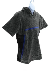 Brooklyn Xpress Boys Hooded Shirt Pullover Short Sleeve Hooded Neck Size M - Picture 1 of 4