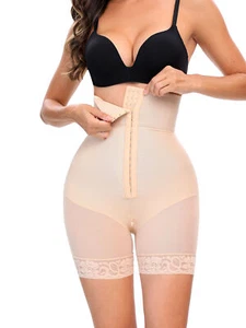 Women High Waist Slimming Tummy Control Knickers Shaper Briefs Panty Underwear - Picture 1 of 12