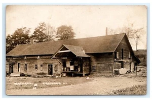 Harrington? Postal Creamery Lincklaen NY Chenango County RPPC F4 - Imagen 1 de 2