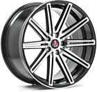 Alloy Wheels 19" Axe EX15 Black Polished Face For Toyota Corolla [Mk12] 18-22