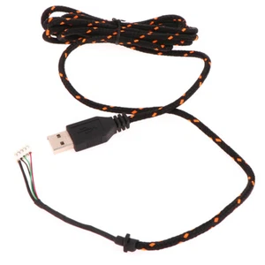 Nylon USB Mouse Cable Line Replacement Wire Steelseries KANA Special Mouse Lines - Afbeelding 1 van 15