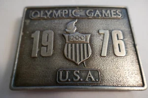 Vintage Olympic Games 1976 U.S.A   belt buckle  - Picture 1 of 3