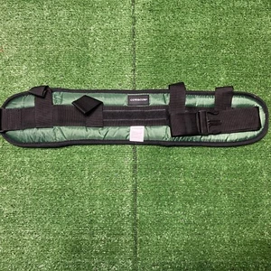 Cow & Cow Transfer Gait Belt 4 Handles 5.5” Green Fits 28”-48” Quick Release - Imagen 1 de 5