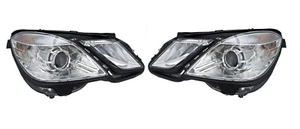 Hella Set of Left and Right Halogen Headlights for Mercedes W207 W212 E200 E500 - Picture 1 of 1