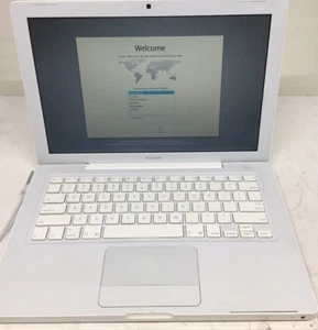 Apple Macbook 13" A1181 Early 2007 Core 2 Duo 2.10 GHz 1GB RAM W/ Charger Bundle - Picture 1 of 6