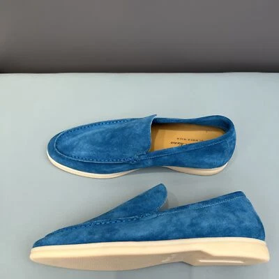 2025 Verano Hombres Gamuza Mocasines Zapatos Todas las Tallas en Stock Zapatos Sin Cordones Negocios Foto 1 de 4