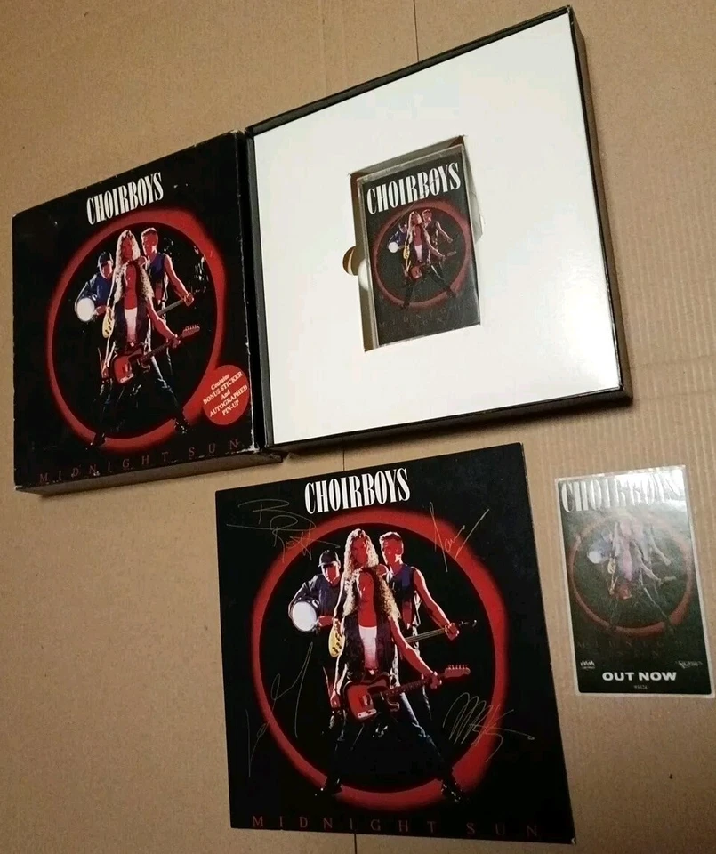 Choirboys – Midnight Sun. Cassette Boxset - Image 1 of 4