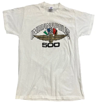 Vintage Indy 500 Shirt Single Stitch Shirt Logo 7 XL 18-20 - Image 1 of 4
