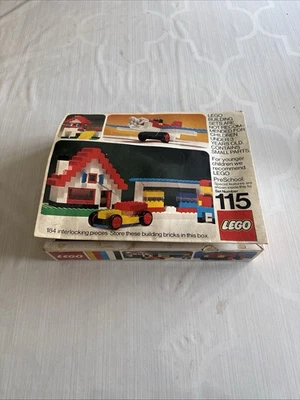 VINTAGE Lego Set Number # 115 circa 1974   Not Complete  - Image 1 of 2