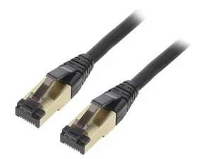 PP8-LSZHCU-BK-15M Patch cord RJ45-Stecker,beiderseitig S/FTP Cat 8 Line Cu GEMBI - Afbeelding 1 van 1