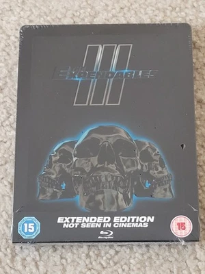 Expendables 3 Embossed Steelbook Zaavi Exclusive Extended Edition (Blu-ray)  NEW - Image 1 of 3