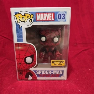 Funko Pop! Vinyl: Marvel - Spider-Man - Hot Topic (Exclusive) #3 - Picture 1 of 6