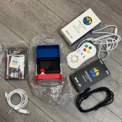 (SET)SNK Neo Geo Mini 40th Anniversary Console(Japan Edition) preloaded 40 games - Image 1 of 4