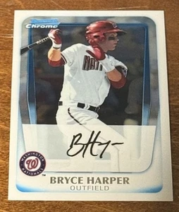 2011 Bowman Chrome Bryce Harper #BCP1 Rookie RC - Picture 1 of 2