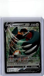 SWSH02: Rebel Clash #136/192 Copperajah V Ultra Rare - Picture 1 of 2