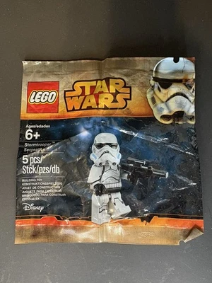LEGO Star Wars: Stormtrooper Sergeant (5002938) NEW Sealed Polybag Minifigure - Imagem 1 de 2