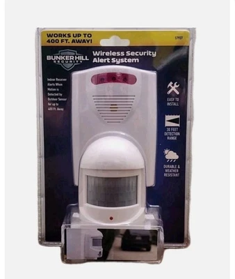 Wireless Security Driveway Alert System 400ft Range Bunker Hill Brand NEW Sealed - Image 1 of 2