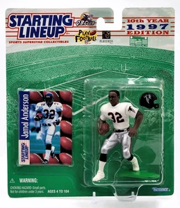 1997 Starting Lineup Jamal Anderson Atlanta Falcons NFL SLU Sports Figure JA01 - Picture 1 of 6