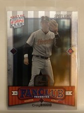 2002 Donruss Best of Fan Club Spotlight #265 Craig Biggio #003/100