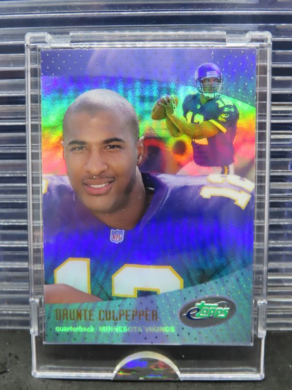 2000 Etopps Daunte Culpepper Refractor #4 Vikings