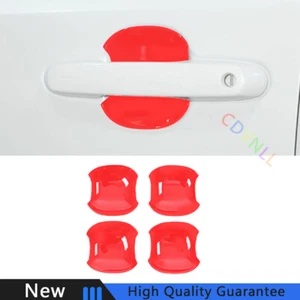 For Lexus GX550 2024-25 Bright Red Exterior Door Bowl Protector Pull Handle Trim - Picture 1 of 5