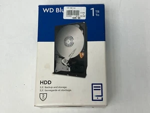 Neu Open Box Western Digital 1TB blau 3,5 Zoll SATA Laufwerk - Bild 1 von 5