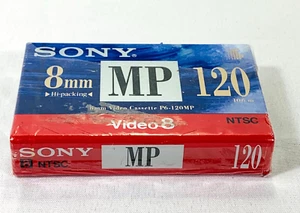 Sony P6-120MP 8mm Video 8 Camcorder Video Cassette Tape 120 Minute- NEW - Picture 1 of 5