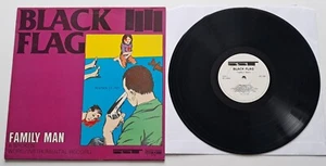 Black Flag - Family Man UK 1984 SST Records 1st Press LP - Picture 1 of 2