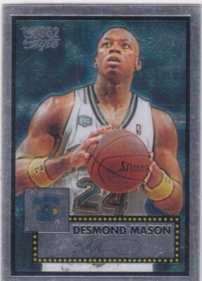 2005-06 Topps Style 1952 Chrome #15 Desmond Mason Hornets /499 Free Shipping! - Image 1 of 2