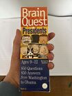 Brain Quest PRESIDENTS 1 Deck Set 850 Questions & Answers Ages 9-12 EUC 5th gr.