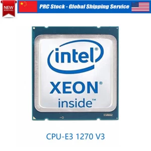 Intel Xeon E3-1270 V3 LGA 1150 Processor 3.5GHz Quad-Core 8 Threads 8MB L3 Cache - Picture 1 of 8