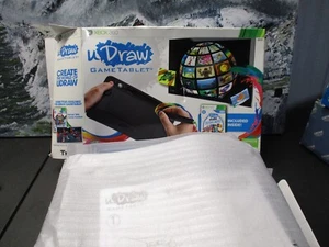UDraw XBOX 360 Black Game Drawing Tablet *TABLET ONLY AND DVD ONLY - Picture 1 of 6