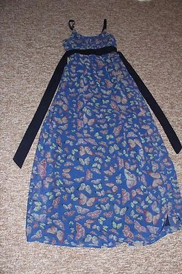 Damen Kleid Chiffon Sommer Strand Lang  Cocktail Gr.36 von Uttam Boutique London - Bild 1 von 3