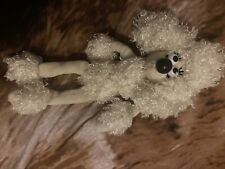 rainbow design very rare fluffles 8 inch plush white poodle wallace and gromit
