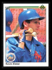 Kevin Elster 1990 Upper Deck #187b  New York Mets