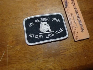 JOE PATERNO OPEN GOING PENN STATE UNIVERSITY GOLFING PATCH BX X#6 - Picture 1 of 1