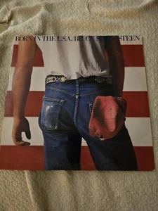 VTG Bruce Springsteen "Born In The USA Vinyl LP Record 1984 33rpm - Picture 1 of 2