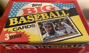 1989 TOPPS BIG Baseball Wax Box SERIES 3!!!- Only Series With Johnson and Smoltz - Picture 1 of 2