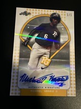 2018 Leaf Perfect Game National Showcase Yellow 1/1 BA-MH2