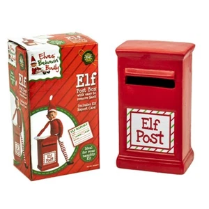 Post Box Elf Behaving Badly Elves Red Report Cards Christmas Stocking Filler NEW - Picture 1 of 3