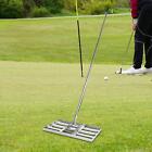 Lawn Leveling Rake for Golf Field Garden Golf Course Farm Yard Handle 2M Pull
