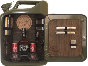 Minibar Männerhandtasche für echte Männer - The JerryCan Bar Vatertag Weihnachte - Bild 1 von 18