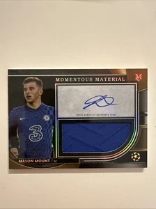 Mason Mount Topps Momentous Jumbo Autograph Patch Card 23/150 - UCL Winners - Picture 1 of 2